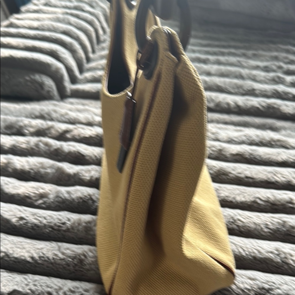 Gucci Yellow Canvas Top Handle handbag - Picture 4 of 12
